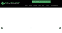 Desktop Screenshot of cpklaw.com